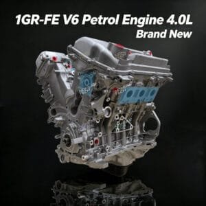 1GR-FE bare engine front view – Toyota 4.0L V6 VVT-i