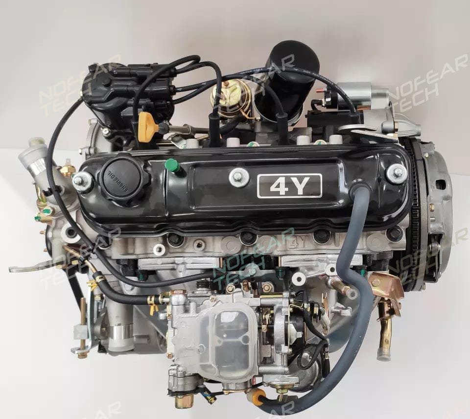 4Y engine left side intake and carburetor