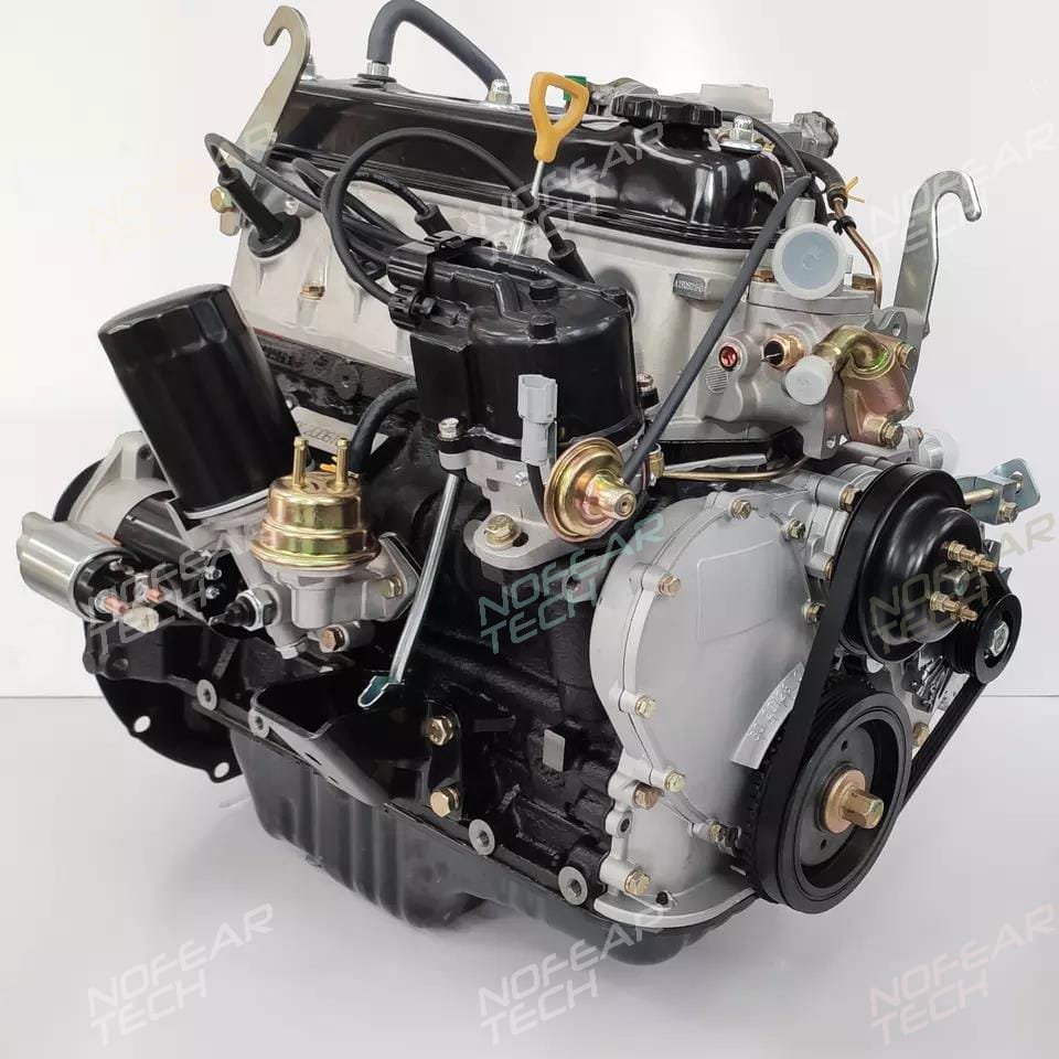 4Y engine left side intake and carburetor