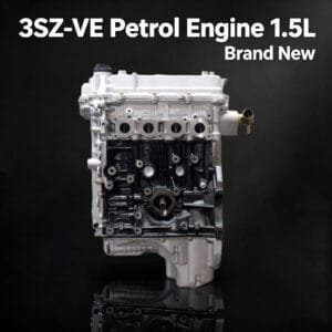 3SZ-VE bare engine front view – Toyota 1.5L VVT-i