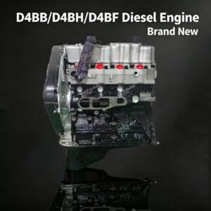 Hyundai D4BH Engine long block