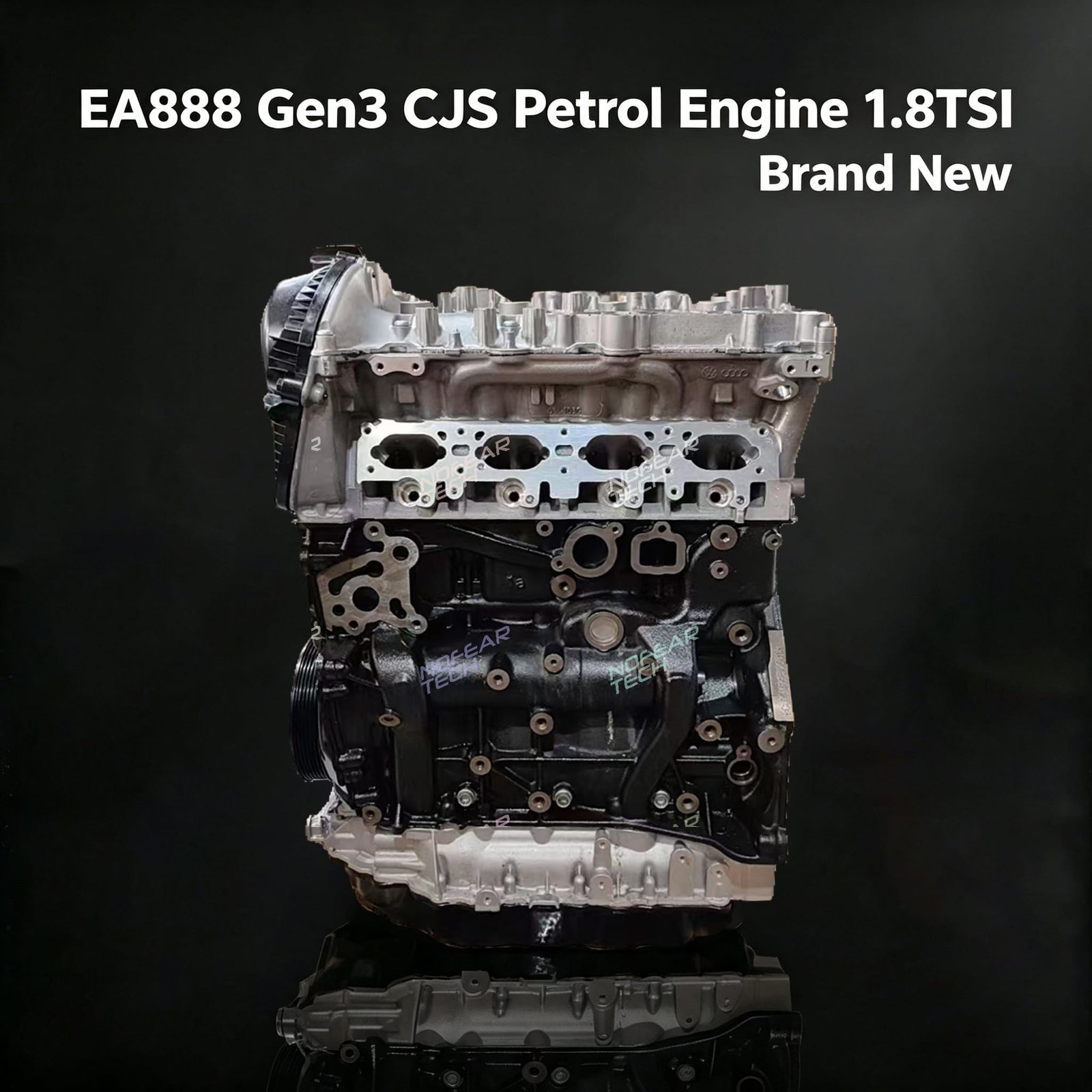 CJSA CJSB bare engine front view – VAG 1.8 TFSI EA888 Gen3