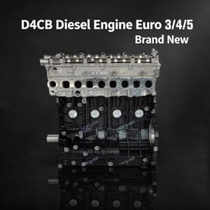 Hyundai D4CB Engine long block