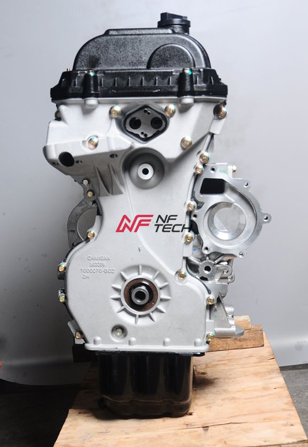 Changan JL478QEE engine code stamp close-up