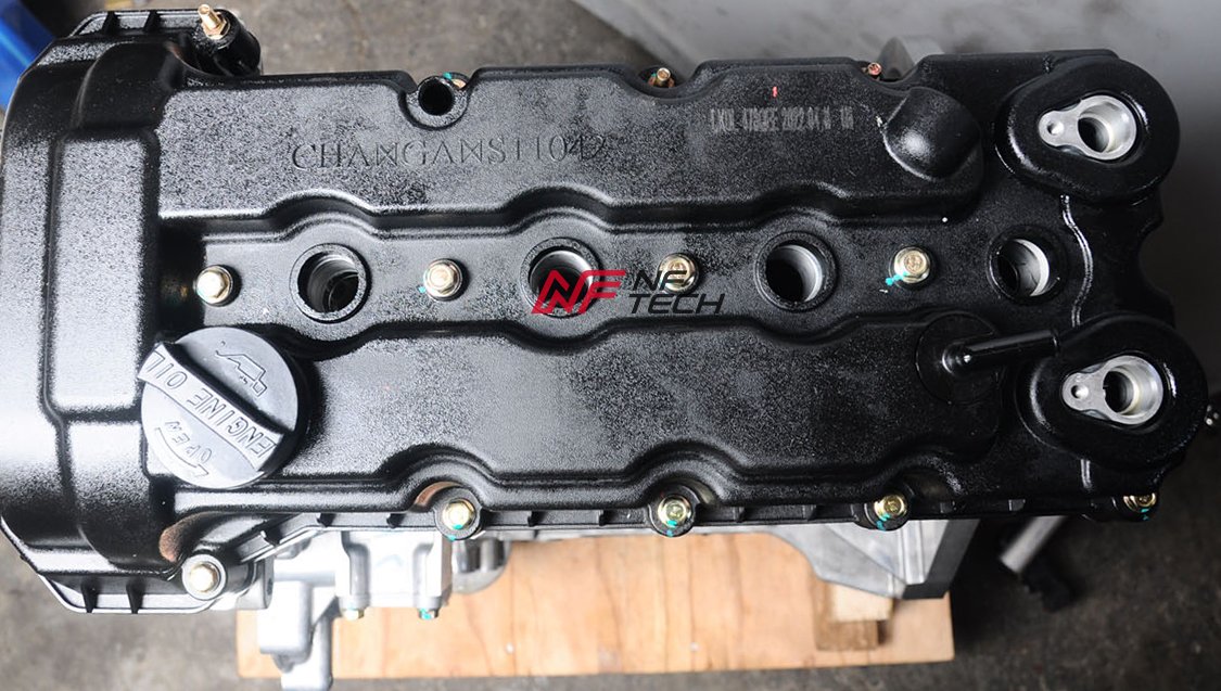 Changan JL478QEE 1.6L engine cylinder head detail