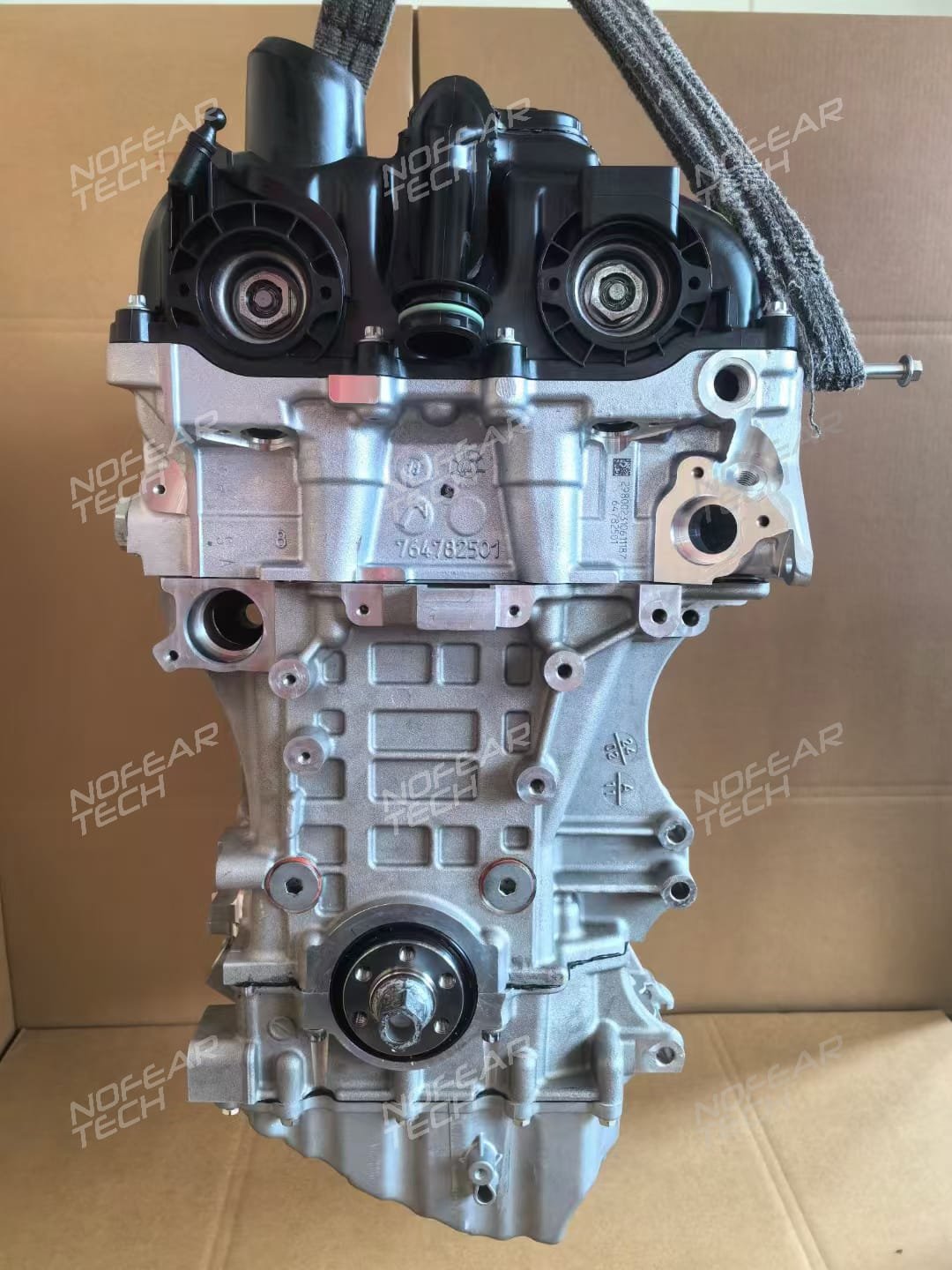 N20B20 bare engine packed in wooden shipping crate