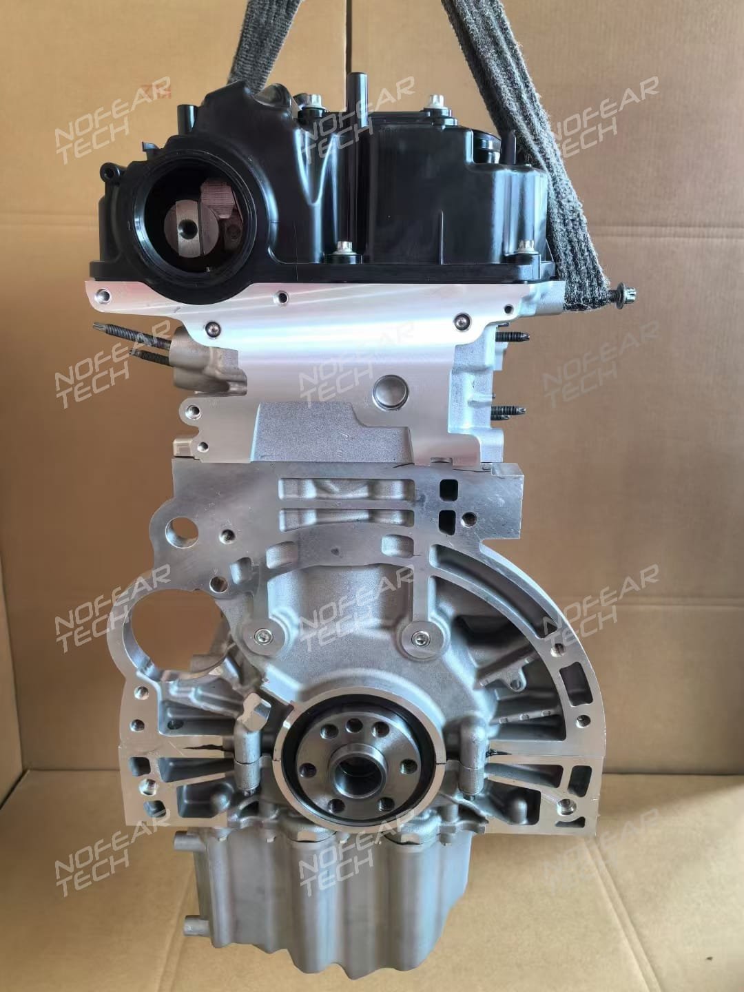 BMW N20B20 2.0L turbo engine cylinder head detail