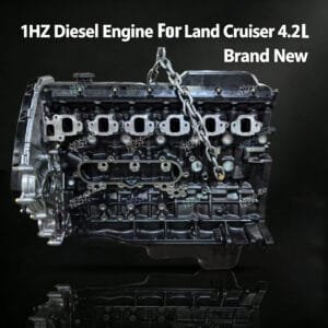 1HZ bare engine front view – Toyota 4.2L inline-6 diesel