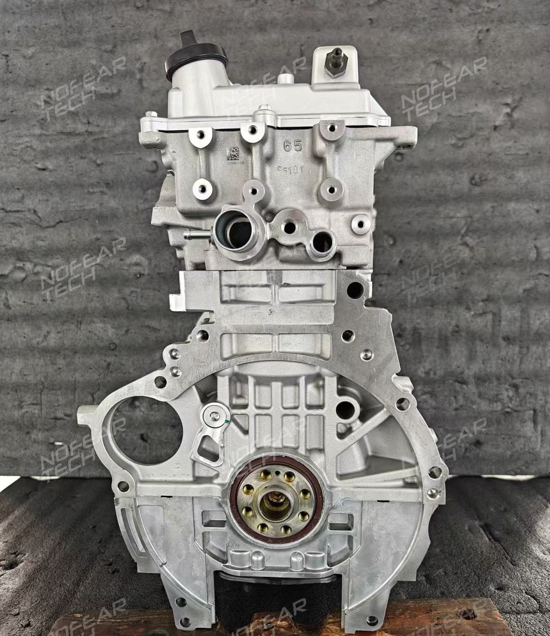 1ZZ-FE engine block left side intake ports