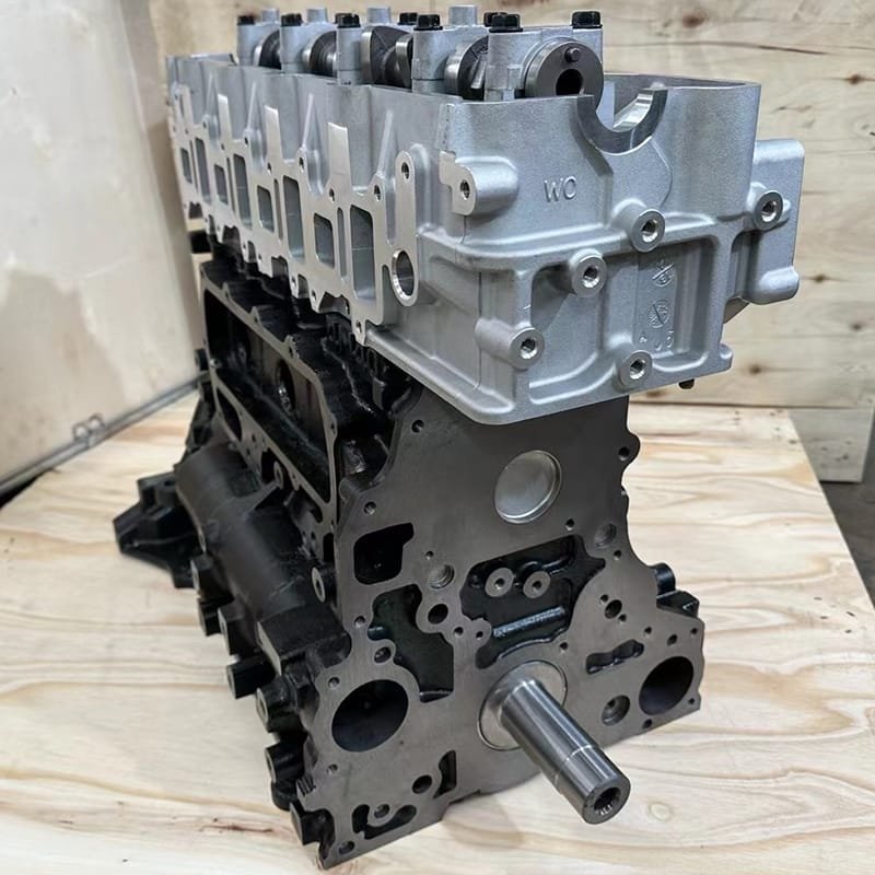 4M40 4M40T complete cylinder head assembly – valves and camshaft