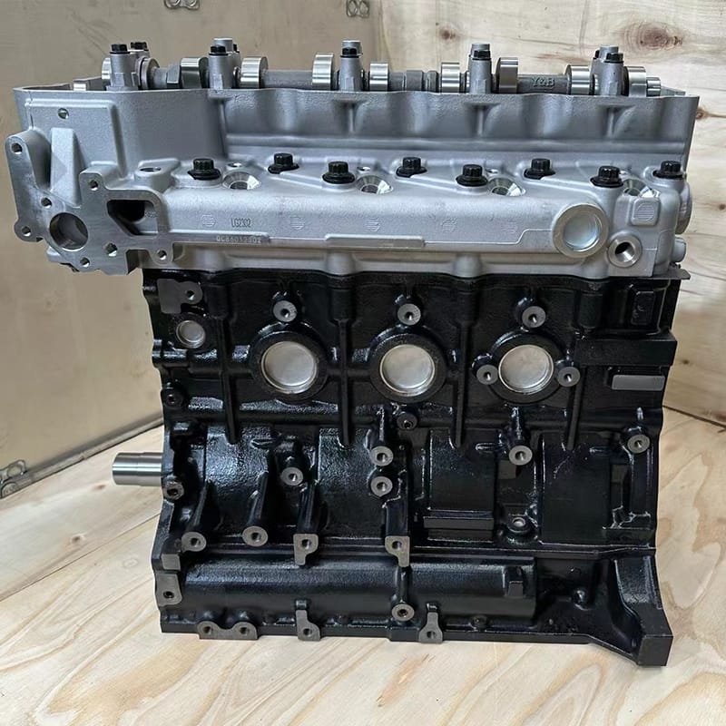 4M40 4M40T complete cylinder block assembly – pistons and crankshaft