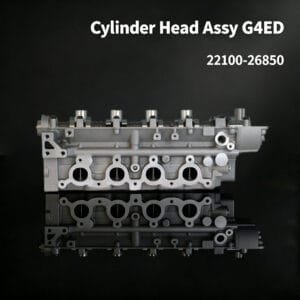 G4ED cylinder head assembly front view – Hyundai Kia 1.6L Alpha II