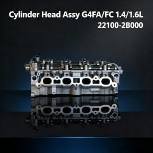 G4FC cylinder head assembly front view – Hyundai Kia 1.6L Gamma