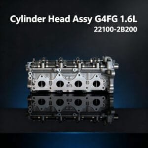 G4FG cylinder head assembly front view – Hyundai Kia 1.6L Gamma