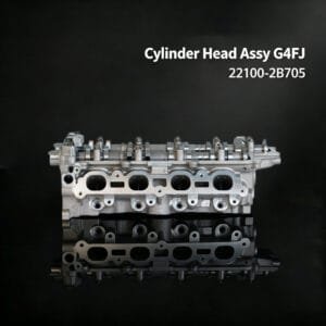 G4FJ cylinder head assembly front view – Hyundai Kia 1.6L Gamma T-GDi