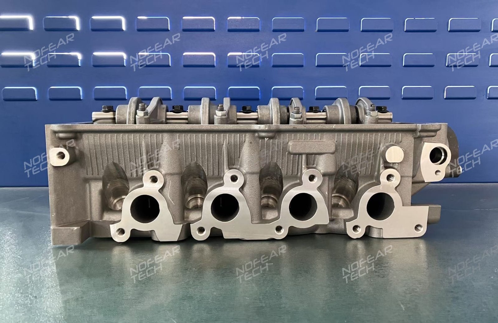 G4HG cylinder head exhaust side – Hyundai Kia 1.1L