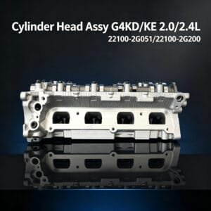 G4KD cylinder head packed in wooden crate for international shipping