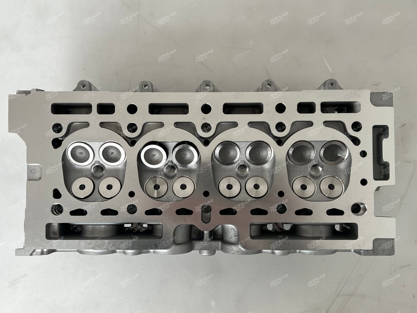 Renault D4F cylinder head assembly with camshafts installed