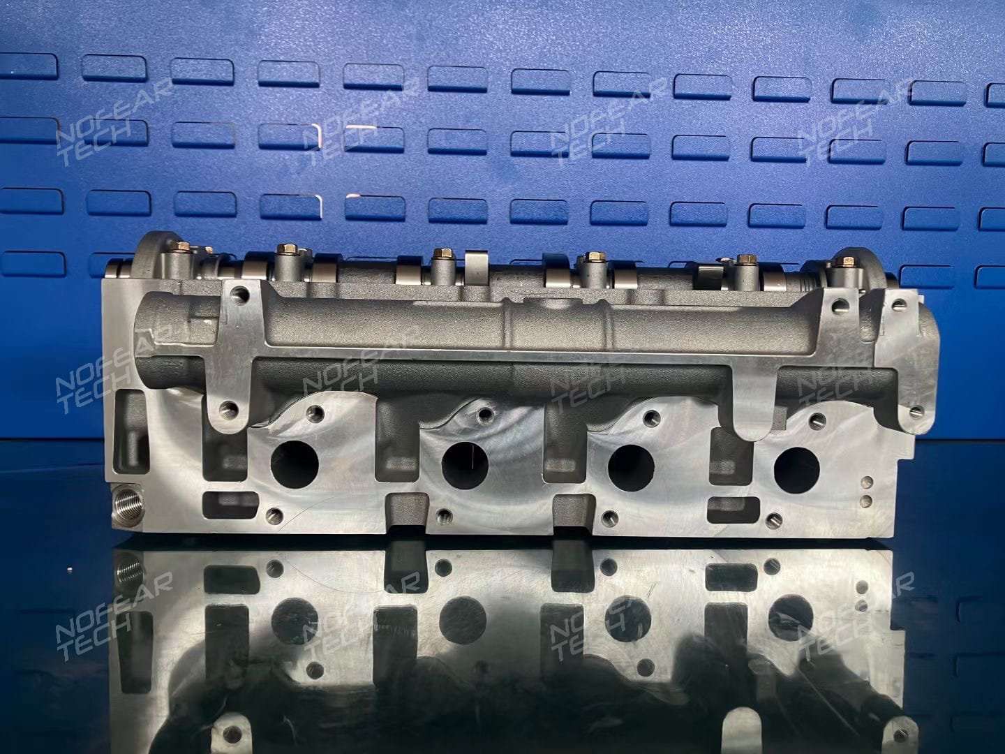 K9K cylinder head packed in wooden shipping crate