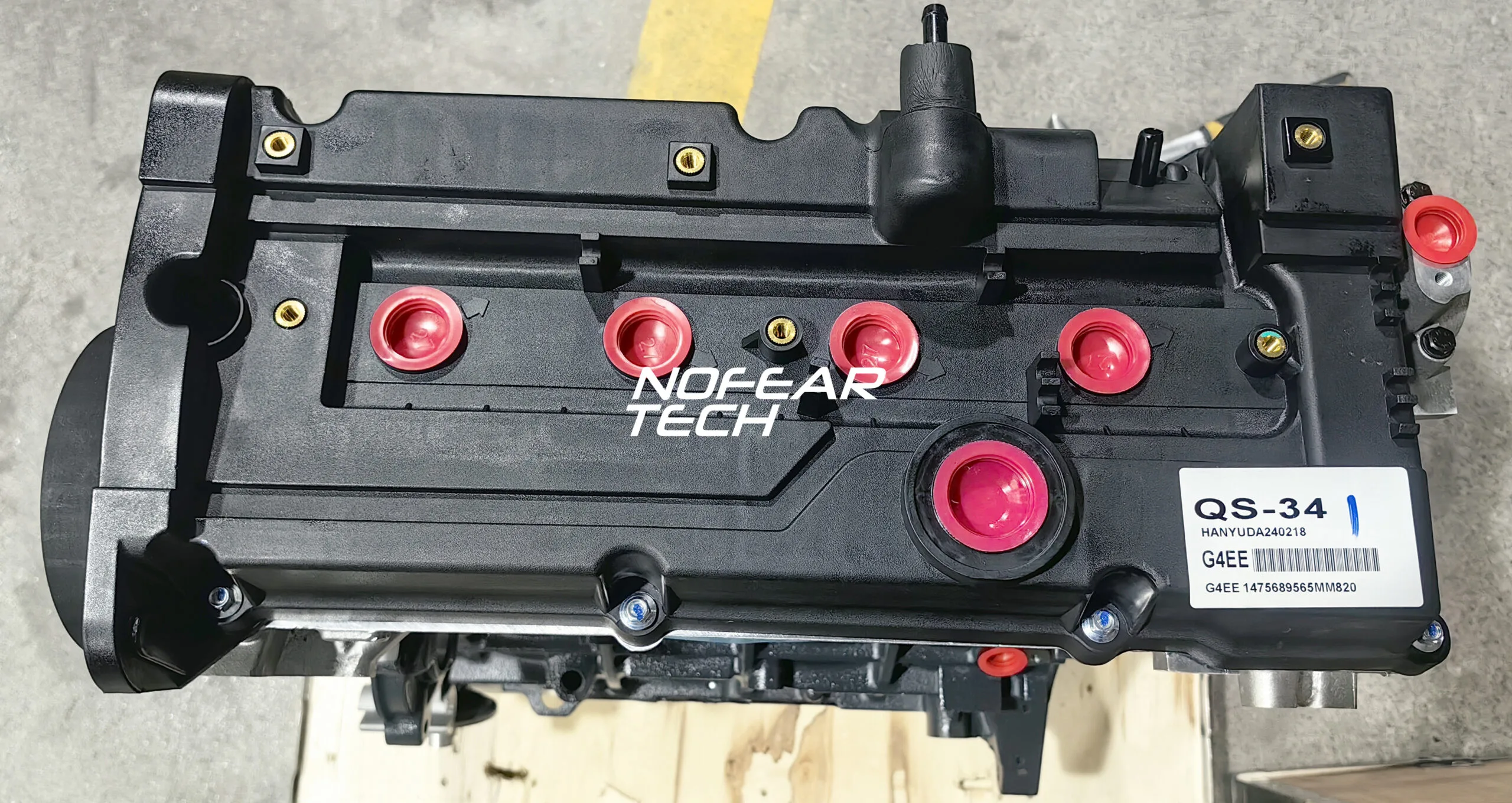 Hyundai G4EE Engine Long Block - Image 6