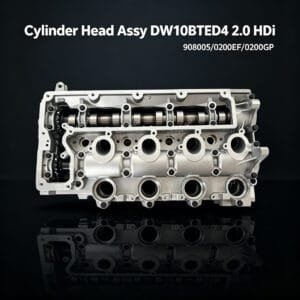 DW10BTED4 cylinder head assembly front view – Peugeot Citroën Ford Volvo 2.0 HDi