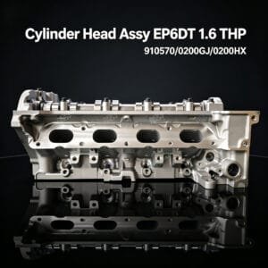 EP6DT cylinder head assembly front view – Peugeot Citroën MINI 1.6 THP