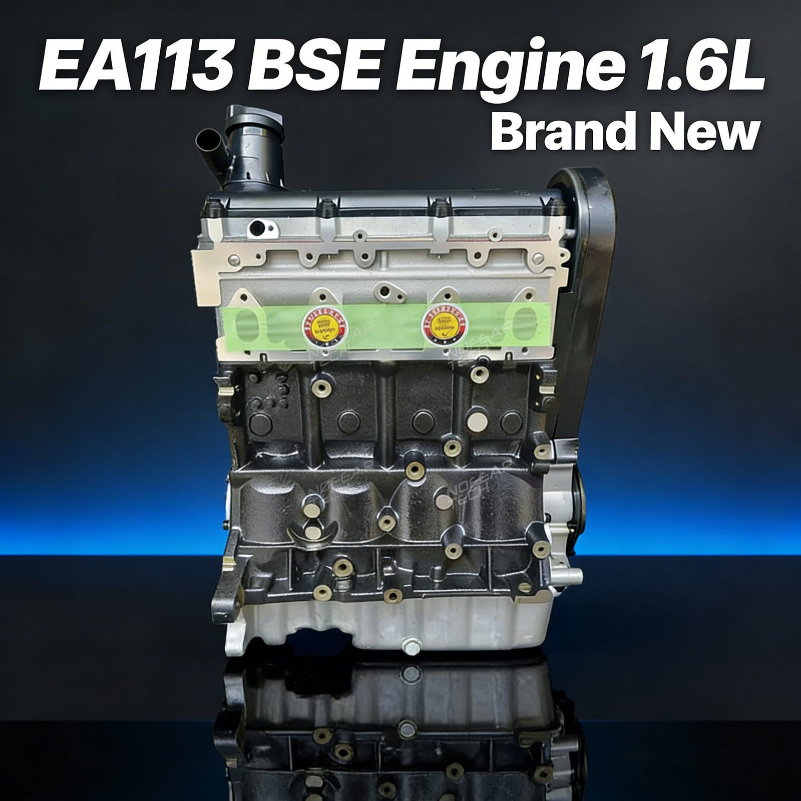BSE bare engine front view – VAG 1.6L EA113