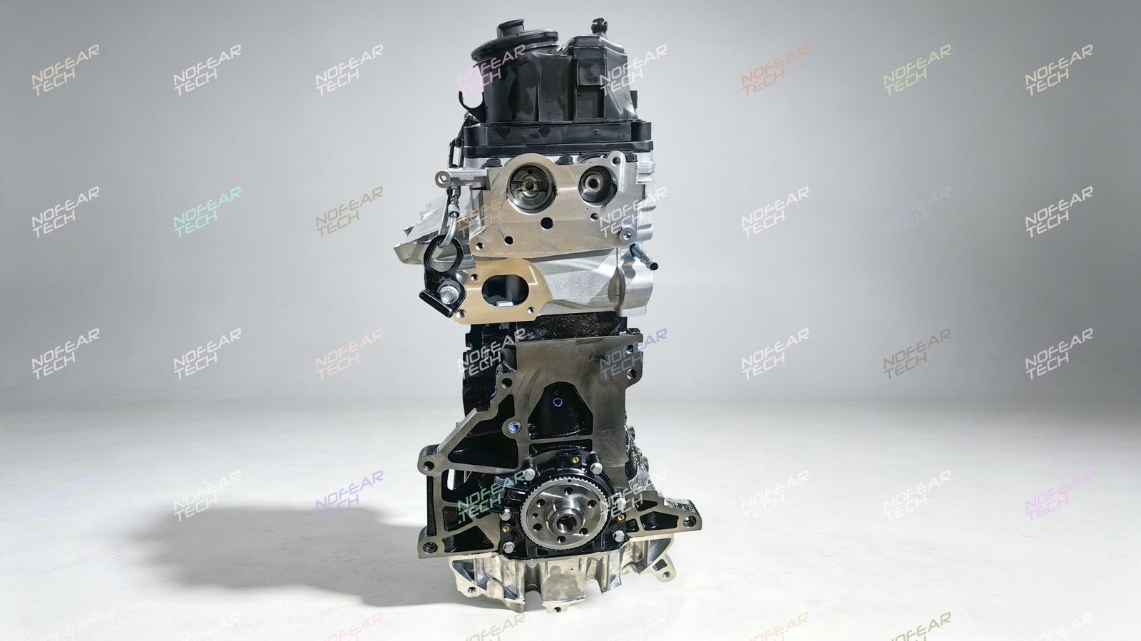 CAA bare engine packed in wooden shipping crate