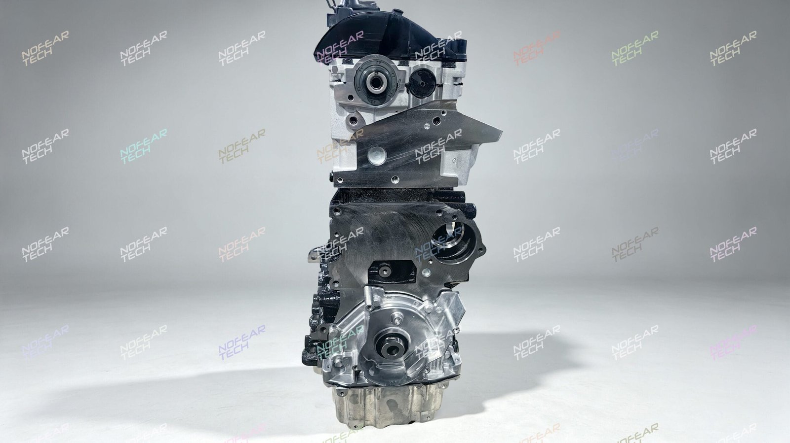 CAA engine block left side intake ports