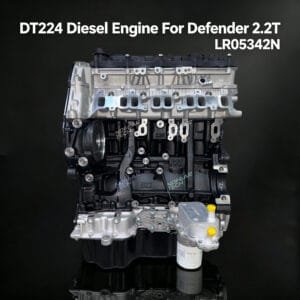 DT224 bare engine front view – Land Rover 2.2L turbo diesel