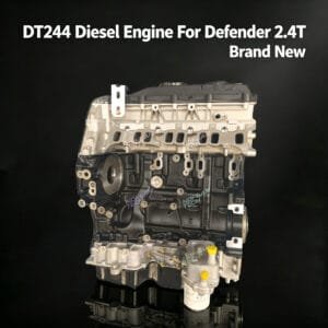 DT244 bare engine front view – Land Rover 2.4L turbo diesel