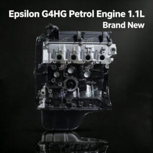 G4HG bare engine front view – Hyundai Kia 1.1L Epsilon