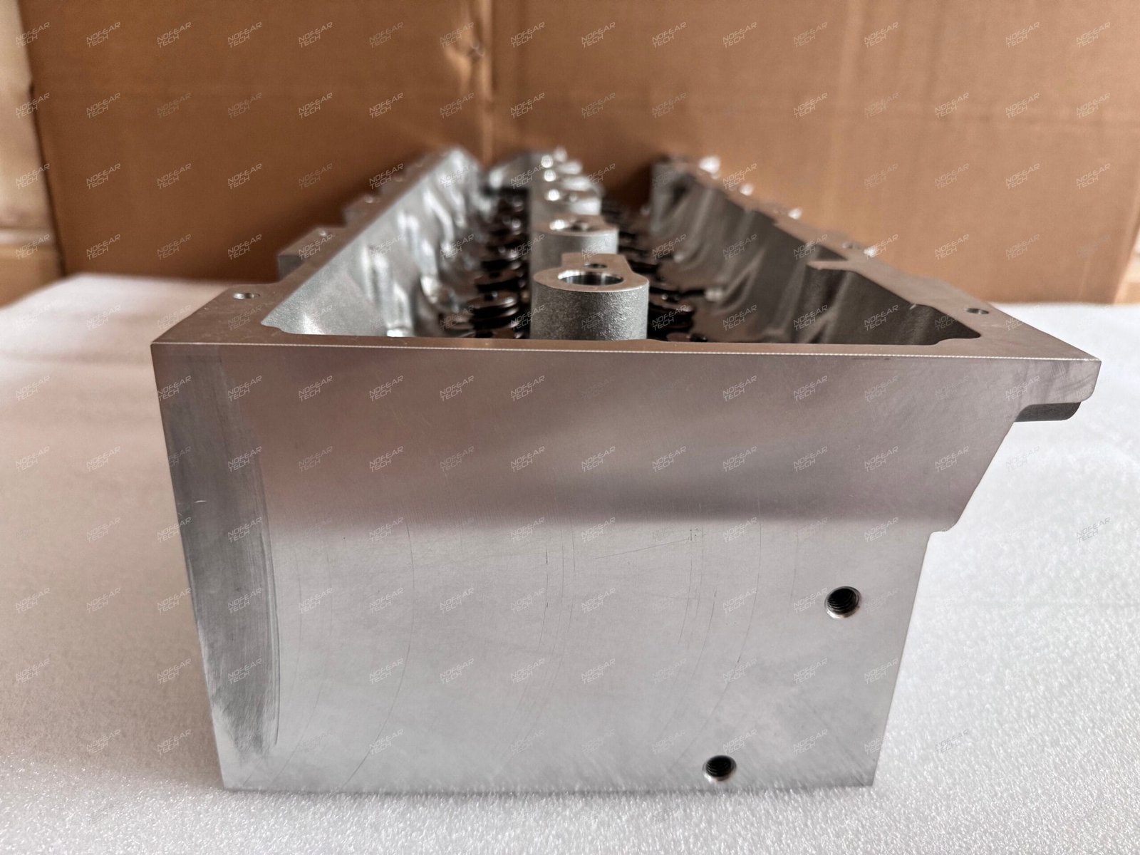 Mercedes OM612 cylinder head semi-assembly with valves installed