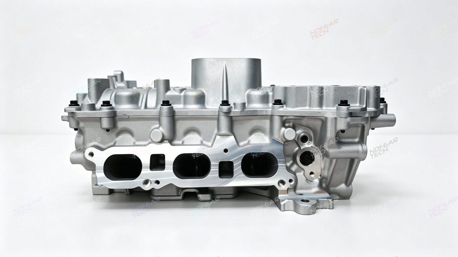 HNP EB2ADT cylinder head intake side with valves and camshafts installed