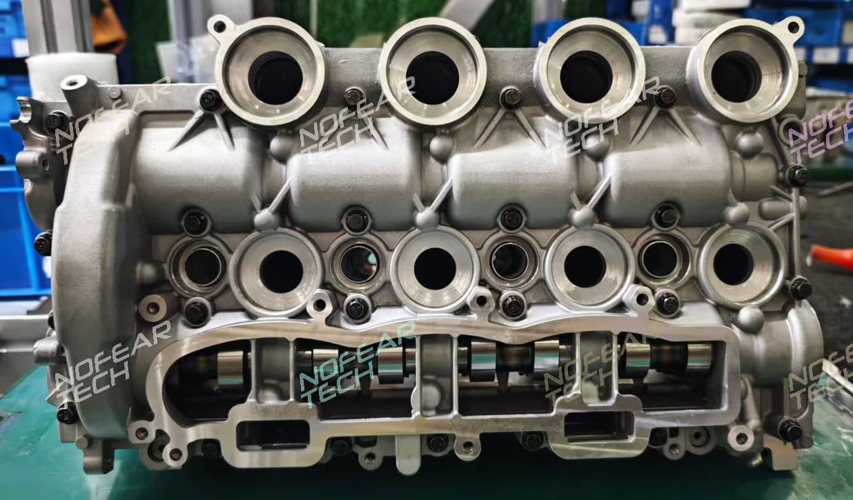 DV6 cylinder head combustion chamber detail – 1.6L HDi TDCi