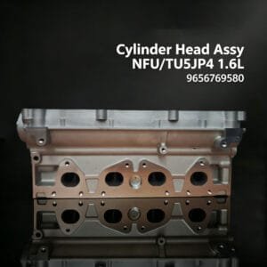 NFU TU5JP4 cylinder head assembly front view – Peugeot Citroën 1.6 16V