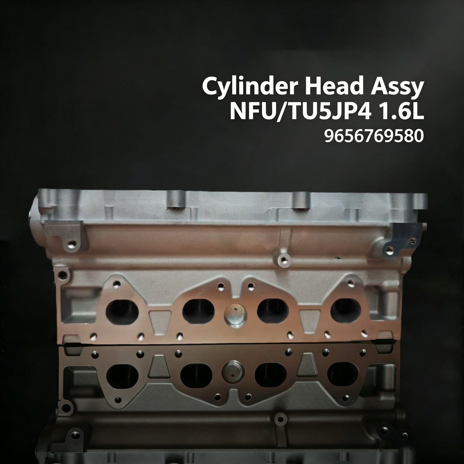 NFU TU5JP4 cylinder head assembly front view – Peugeot Citroën 1.6 16V